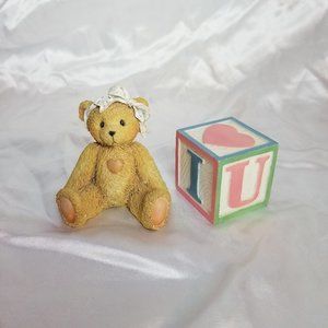 Cherished Teddies Sara "Love Ya" /I Love U Block